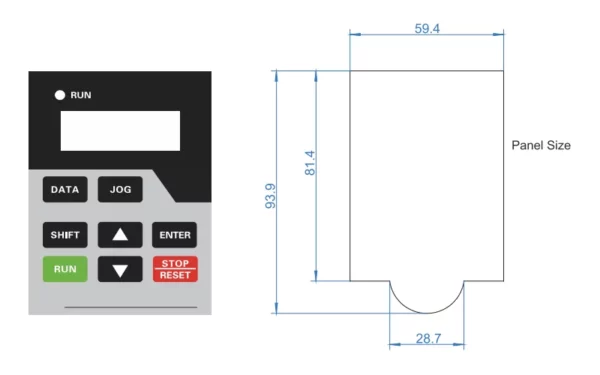 SST Series Built in Bypass Soft Starter drawing